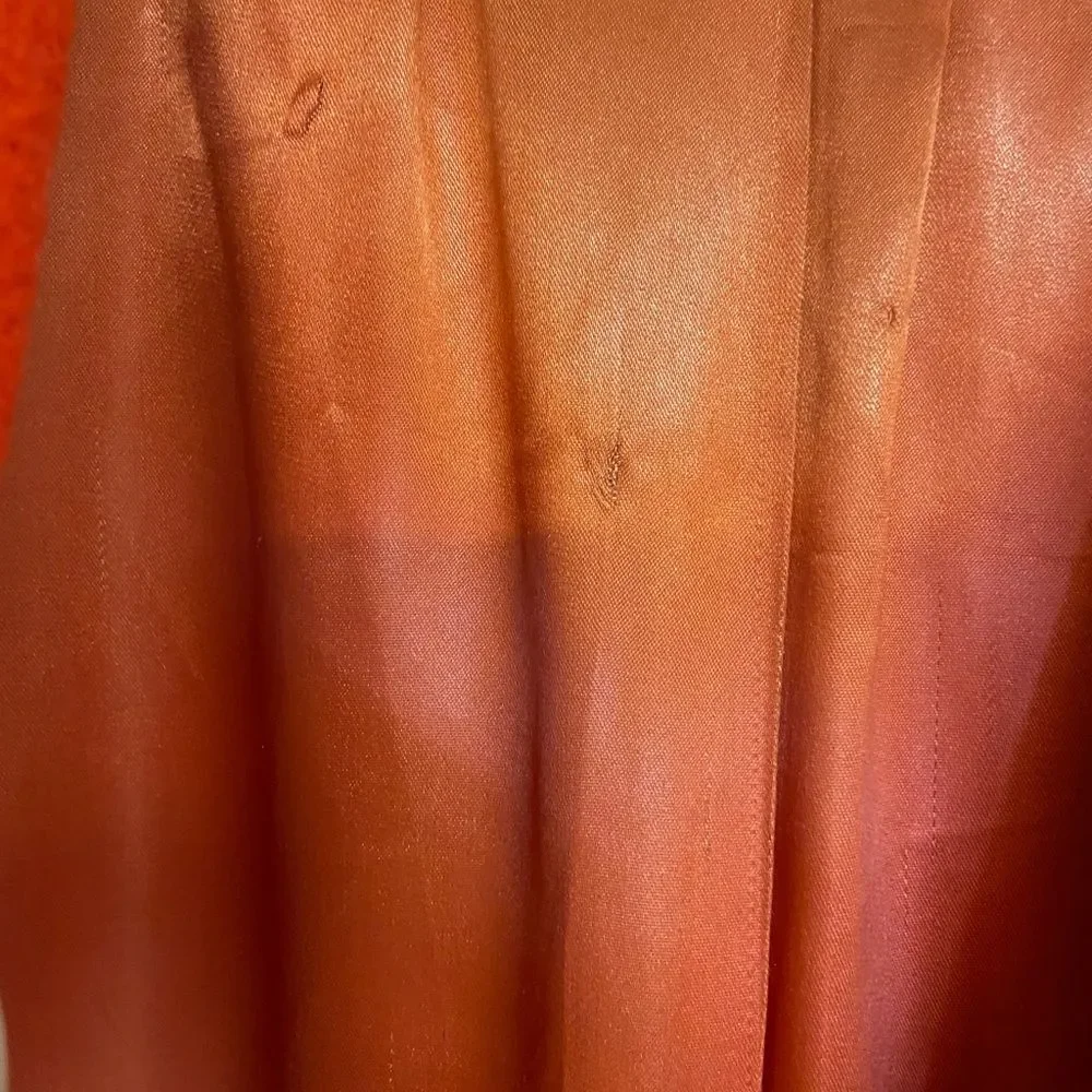 Vintage 70s Rosewin red peacoat size S/M